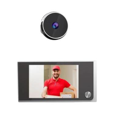 Imagem de Câmera Digital HD De 3.5 Polegadas Para Olho Mágico Eletrônico Com Cam