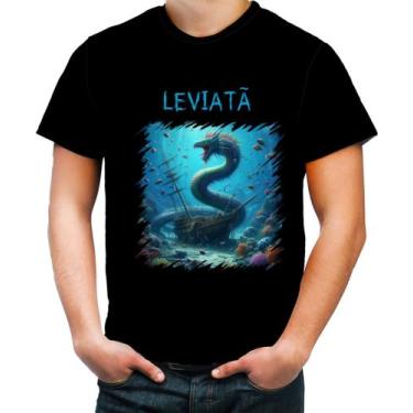 Imagem de Camiseta Colorida Leviatã Leviathan Monstro Marinho 2, INF 16
