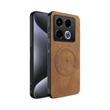 Imagem de Capa Magnética De Couro Luxuosa Para Infinix Note 50 pro 40 50 5G, Cap