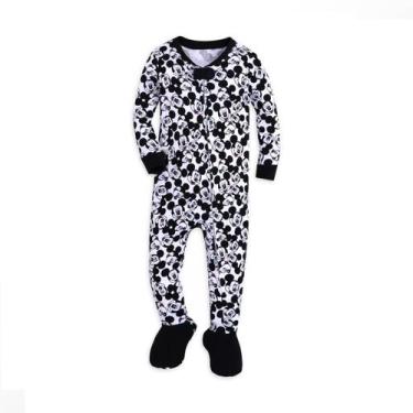 Imagem de Macacão Para Bebê Disney Baby Mickey Em Algodão - Disney Store, Preto,