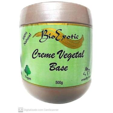 Imagem de Creme Vegetal Base Vegano, Hidratante Neutro - Facial e Corporal Bioex