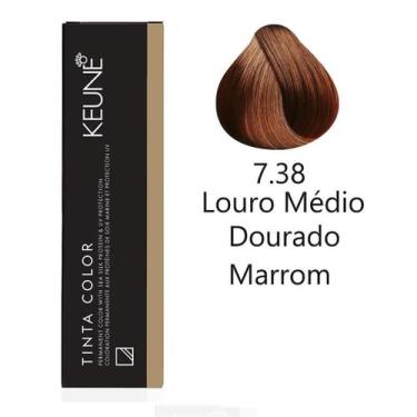 Imagem de Keune Tinta Color Louros 60ml Yodas as Cores, 7.38 - Louro Médio Avelã