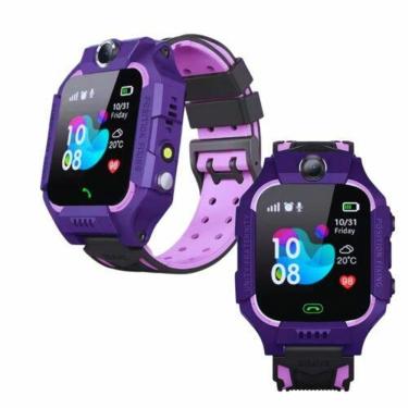 Imagem de Smartwatch Infantil Howear HW C5 com GPS Monitor Remoto e Alarme SOS Bateria 72h Azul