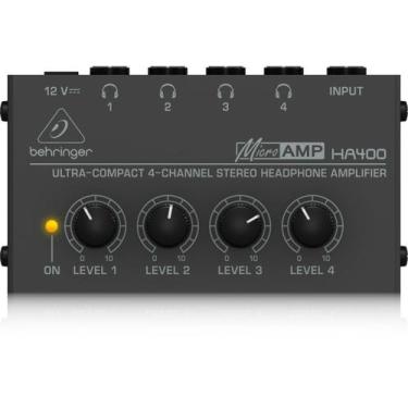 Imagem de Amplificador de Fone de Ouvidos HA-400 - Behringer