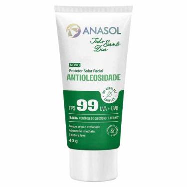 Imagem de Protetor Solar Facial Anasol Antioleosidade FPS 99, 40g