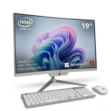 Imagem de Computador All In One Ital Intel I5 8gb Ssd 256gb Windows 11 Tela Moni