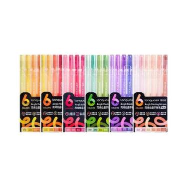 Imagem de Caneta Gel Acrílica De 6 Cores 1.0mm LANGUO Marcadores Artísticos Para