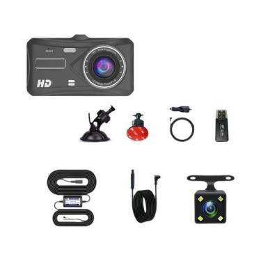 Imagem de Câmera Veicular Touch HD 1080P Com Visão Noturna, Gravador DVR Para Ca