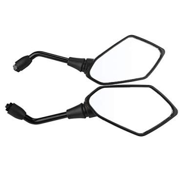 Imagem de Espelho lateral de motocicleta, espelhos de motocicleta universais para bicicleta elétrica para scooter para motocicleta