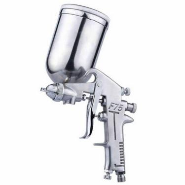 Imagem de Acessório para Pintura por Gravidade 1/4&quot; HVLP Caneca Alumínio 400mL Bico 1,5mm F75G