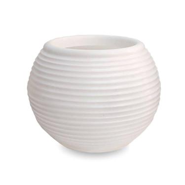 Imagem de Vaso De Planta Bola Polietileno B 30X40 Branco