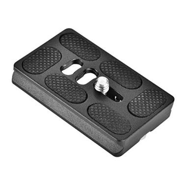 Imagem de Placa de liberação rápida, placa de tripé universal PU60 Arca com parafuso de 0,6 cm, adaptador de montagem de grampo de liberação rápida de 50 mm, padrão Arca Swiss para câmera SLR de cabeça esférica