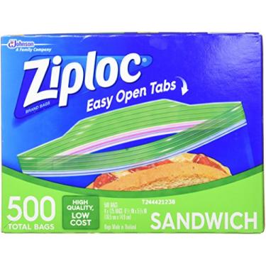 Imagem de Sacos de sanduíche Ziploc, 125 unidades (pacote com 4), 4