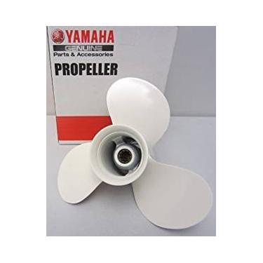 Imagem de Yamaha Hélice de alumínio 663-45941-01-EL 10 3/4X17; nova # 663-45941-01-00 feita pela Yamaha