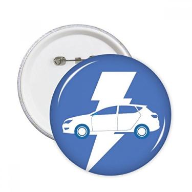 Imagem de Veículos energéticos protegem o meio ambiente, alfinetes, botões, decoração de roupas, 5 peças, presente