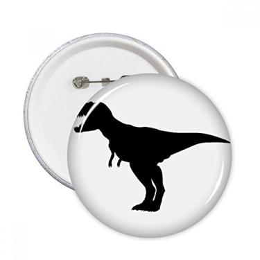 Imagem de Dinossauro Osso rugido Pinos Redondos Emblema Decoração de Roupas 5 peças Presente