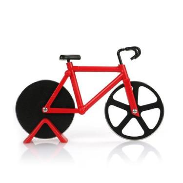 Imagem de Cortador De Pizza Bicicleta 2 Laminas Mimo Style Vermelho