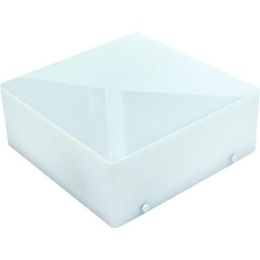 Imagem de Taschibra 02040032-01, Plafon Quadrado Clean 50 E27, 100W, Branca