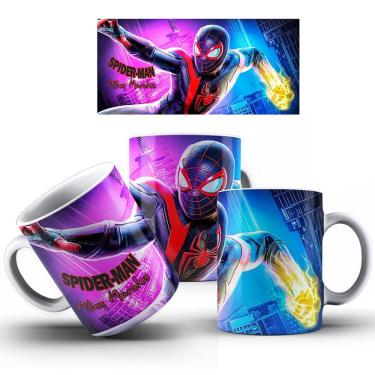 Imagem de Caneca Homem-Aranha Através do Aranhaverso Miles Morales