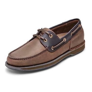 Imagem de Rockport Mocassins Perth Masculinos Femininos 17, Chocolate, 6.5