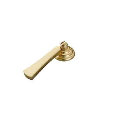 Imagem de Armário de ouro puxa armário de cozinha de liga de zinco sólido Furo único para mesa de cabeceira Lidar com maçanetas de gaveta de móveis Hardware de alça, 5, B