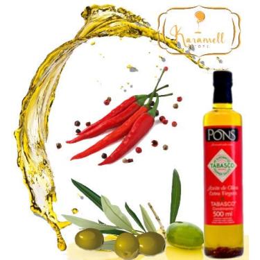 Imagem de Pons Tabasco - Azeite de Oliva Extra Virgem & Pimenta - Premium