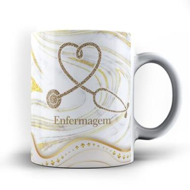 Imagem de Caneca Style Tec Enfermagem enfermeira enfermeiro 23 (Amarela)