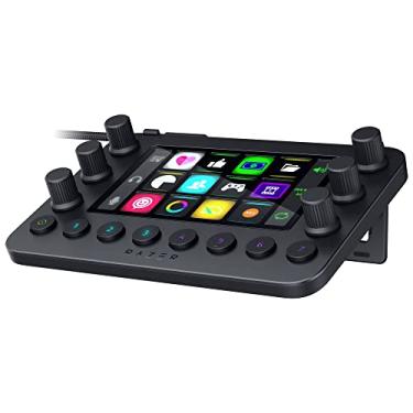 Imagem de Razer Controlador de streaming: teclado tudo-em-um para streaming – 12 teclas haptic Switchblade – 6 mostradores analógicos táteis – 8 botões programáveis – projetado para multitarefas eficientes