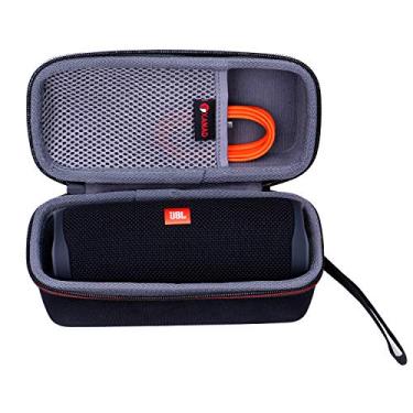Imagem de XANAD Capa Rígida à Prova D'água Compatível com JBL Flip 6, 5, 4, FLIP Essential ou Sono Roam 2/1 - Proteção e Armazenamento para Viagens
