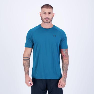 Imagem de Camiseta Under Armour Tech 2.0 Verde Escuro-Masculino