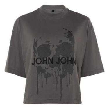Imagem de Camiseta John John Melted Skull Feminina-Feminino
