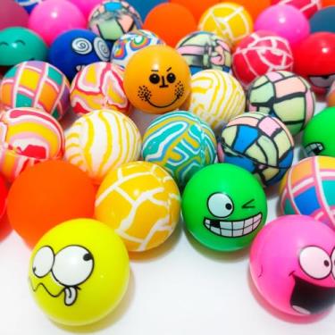 Imagem de 50 Bolinhas Bola Pula Pula 27mm Para Maquina de Moedas Vending Machine Crianças Brinquedos Infantil