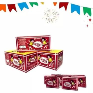 Imagem de Kit 1 Caixa De Estalinhos Biribinha Bombinha Atacado Prenda