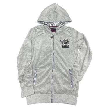 Imagem de BLUSA MOLETOM INFANTIL MENINA COM CAPUZ PREMIUM OLYNS-Feminino