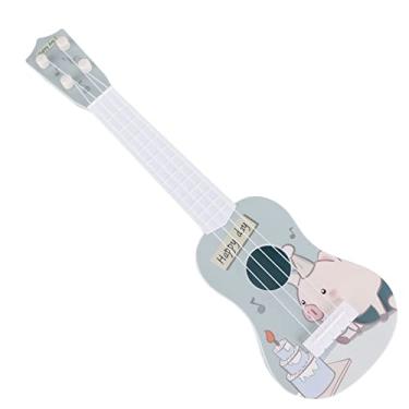 Imagem de Brinquedos De Guitarra Para Crianças, Ukulele Musical, Instrumento Clássico Com Cordas, Educação Musical, Treinamento, Brinquedo Acústico Para Crianças(D)