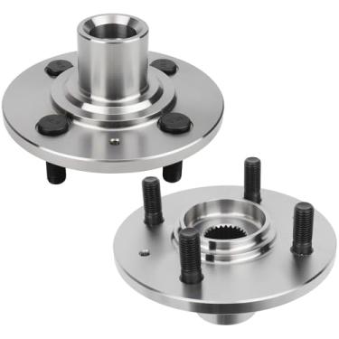 Imagem de [Par] Cubos de roda dianteira DRIVESTAR 44600-S5D-A00 compatíveis com Honda Civic 2001 2002 2003 2004 2005 com ABS 4 terminais, substitui 930-456