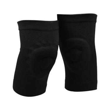 Imagem de Amagogo 2 joelheiras joelheiras, joelheira portátil para treino, protetor de joelho para vôlei, basquete, dança, tênis, levantamento de peso, M