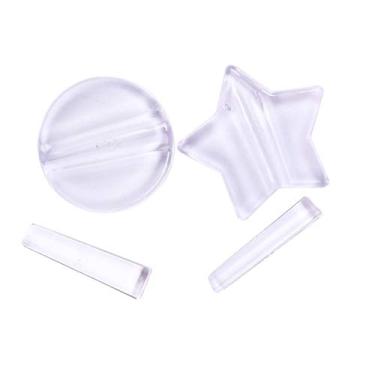 Imagem de Moldes para Unhas, Molde para Arte Em Unhas, Ferramentas para Unhas, Dobra de Estrutura de Metal, 2 Peças, Molde Profissional Em Relevo, Carimbo de Unhas, Moldes Em Relevo para