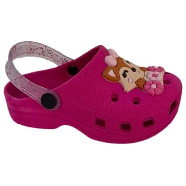 Imagem de sandália babuche feminina infantil (Pink, BR, Criança de 1 a 3 anos, Numérico, 19)