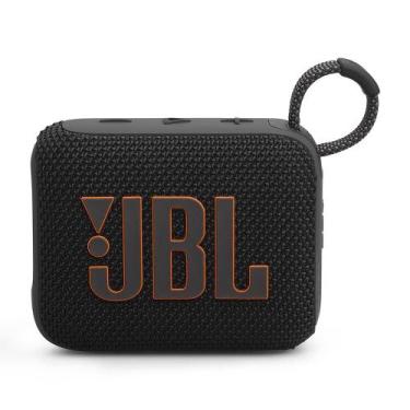 Imagem de Caixa de Som Portátil JBL GO 4, Bluetooth, 4.2w RMS, Até 7h, Preto - J