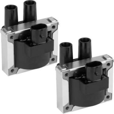 Imagem de Kit 2 Bobina Ignição Fiat Siena 1.3 8v 2005 a 2021 Ngk