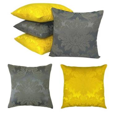 Imagem de Kit 4 Capas de almofada Jacquard Promocional 45 x 45  - MUMUDECOR, 151