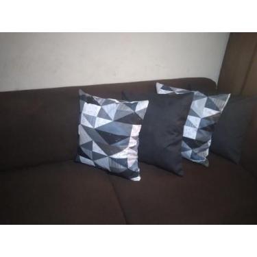 Imagem de Kit 4 Capas Almofadas Lindas Decorativas Sala Sofá C/ Ziper - Nena Enx