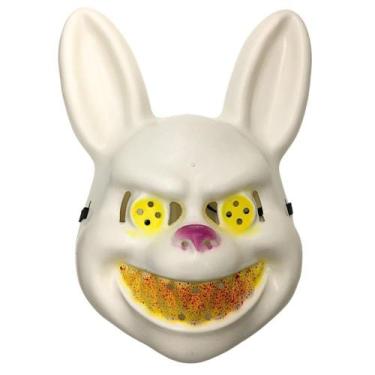 Imagem de Máscara Coelho Macabro pra Fantasia de Halloween - Fantasias Carol BI