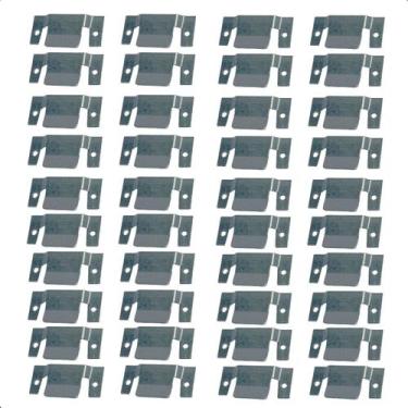 Imagem de 40 Pares Conector Cabeceira Sofá Painel Tvs União Encaixe Aço Galvaniz