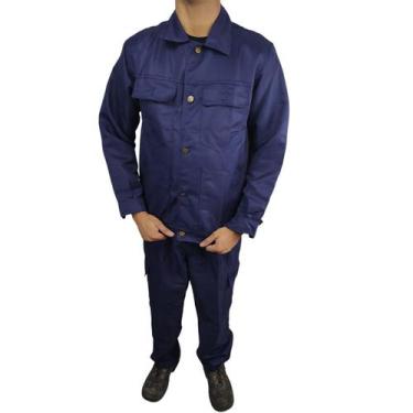 Imagem de Conjunto Uniforme Profissional EPI Segurança do Trabalho Eletricista M