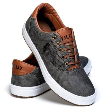 Imagem de Sapatenis Masculino Casual Social Confortavel Da Polo Open - Oldsen, C
