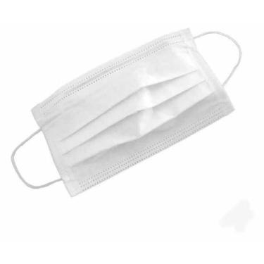 Imagem de Máscara Descartável Tripla Clipe Nasal 50 Unidades Farmatex