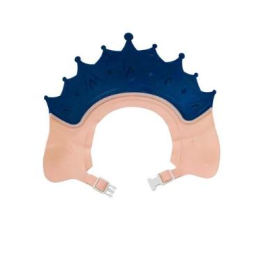 Imagem de Chapéu de Banho para Bebê com Viseira Anti-Shampoo Protetora - innovar