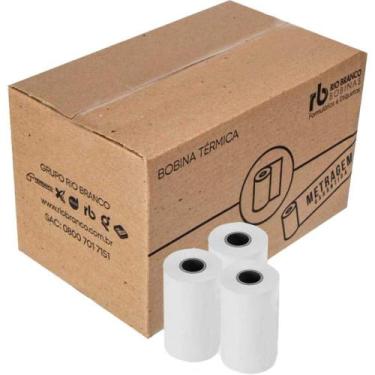 Imagem de Bobina Termica 57MMX22M Branca 48G. - Rio Branco Bobinas